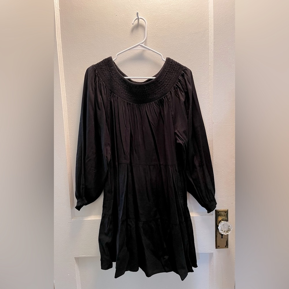 Old Navy Black Babydoll Dress - S